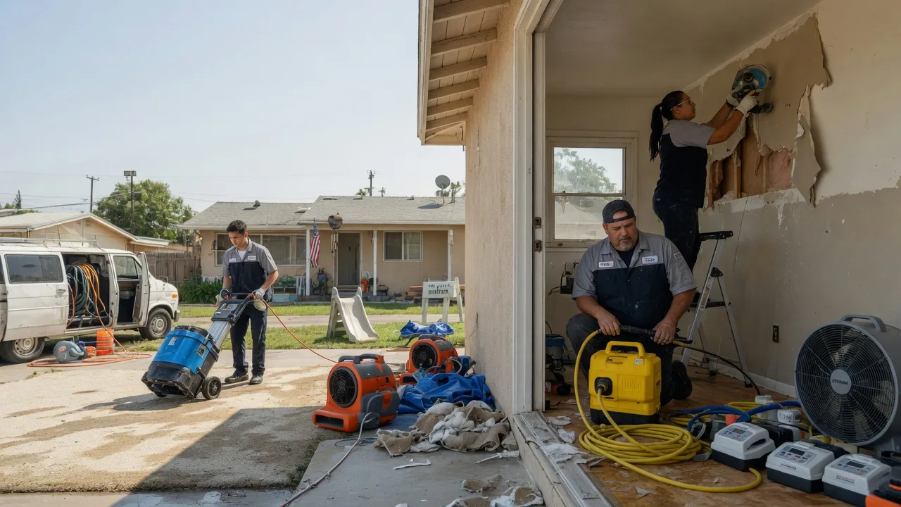 Water Damage Restoration in Crossroads, NM near me